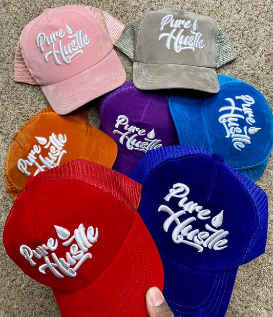 Velvet Pure Hustle Trucker Hat