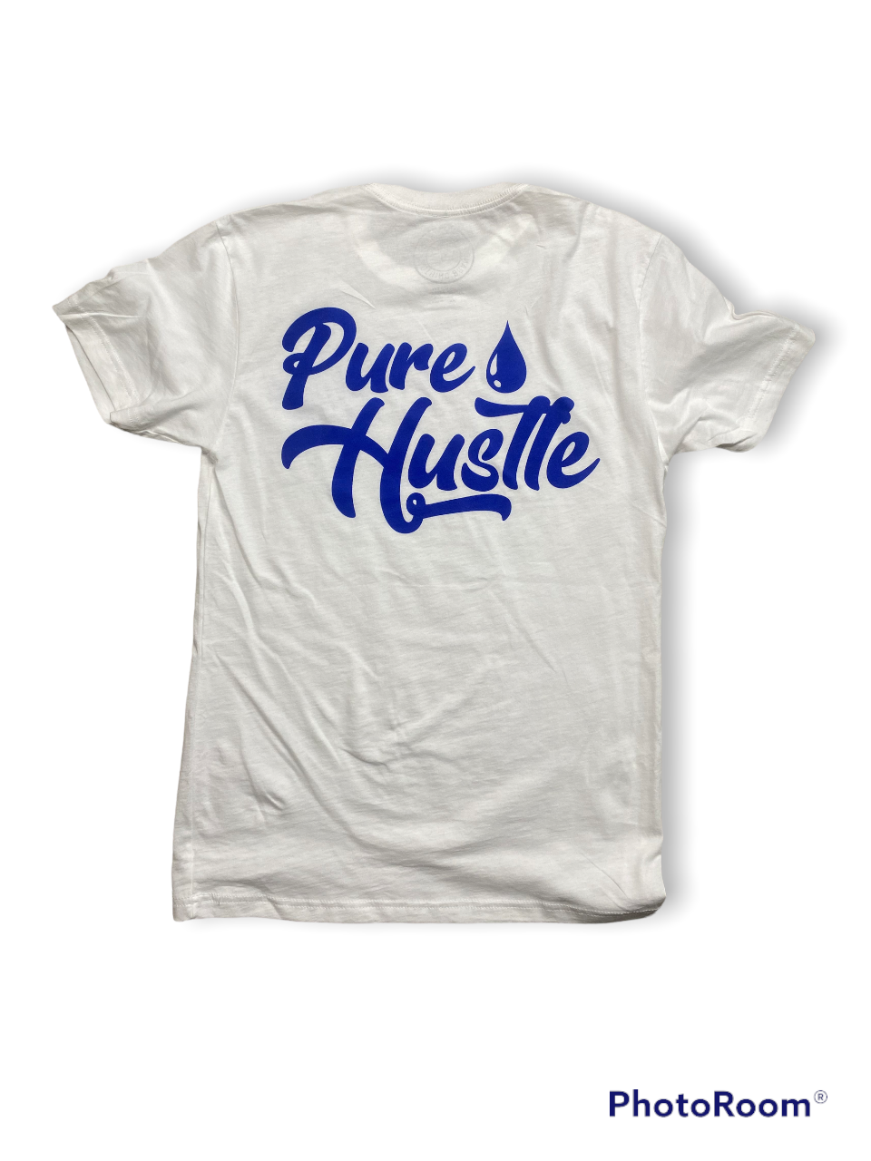 Pure Hustle wavy T-shirt Blue