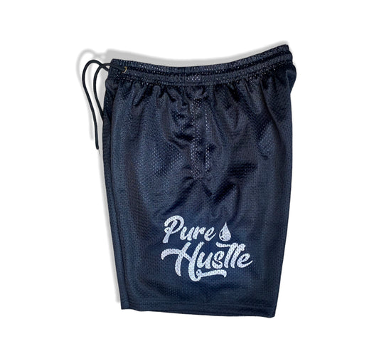 Pure Hustle Mesh Shorts blk