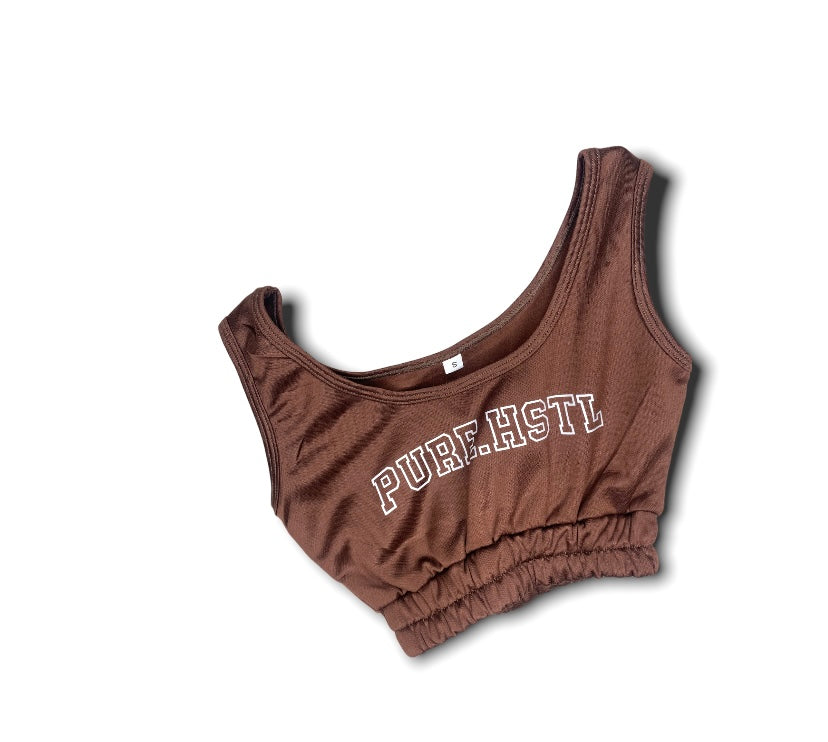 Pure Hustle Brown Two Piece